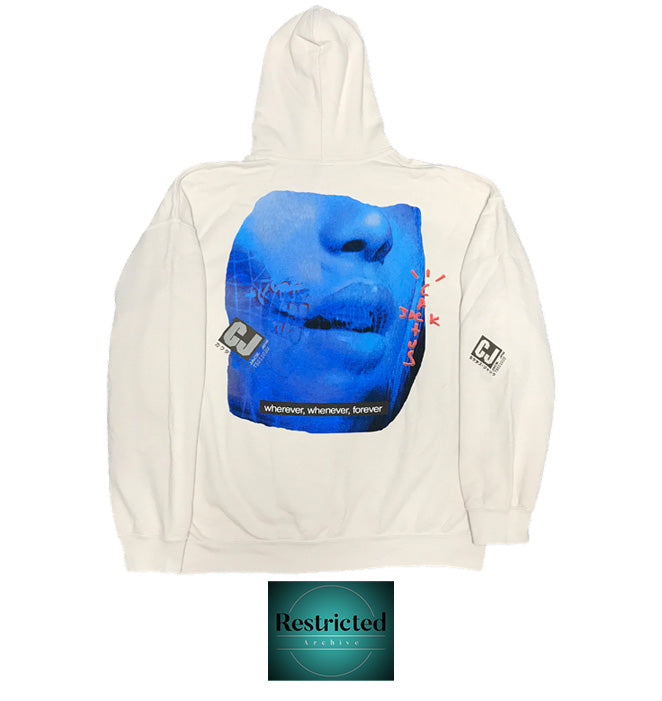 Cactus Jack X Playstation CJ Digital Girl Hoodie in Grey Restricted Cactus Jack X Playstation CJ Digital Girl Hoodie in Grey Restricted