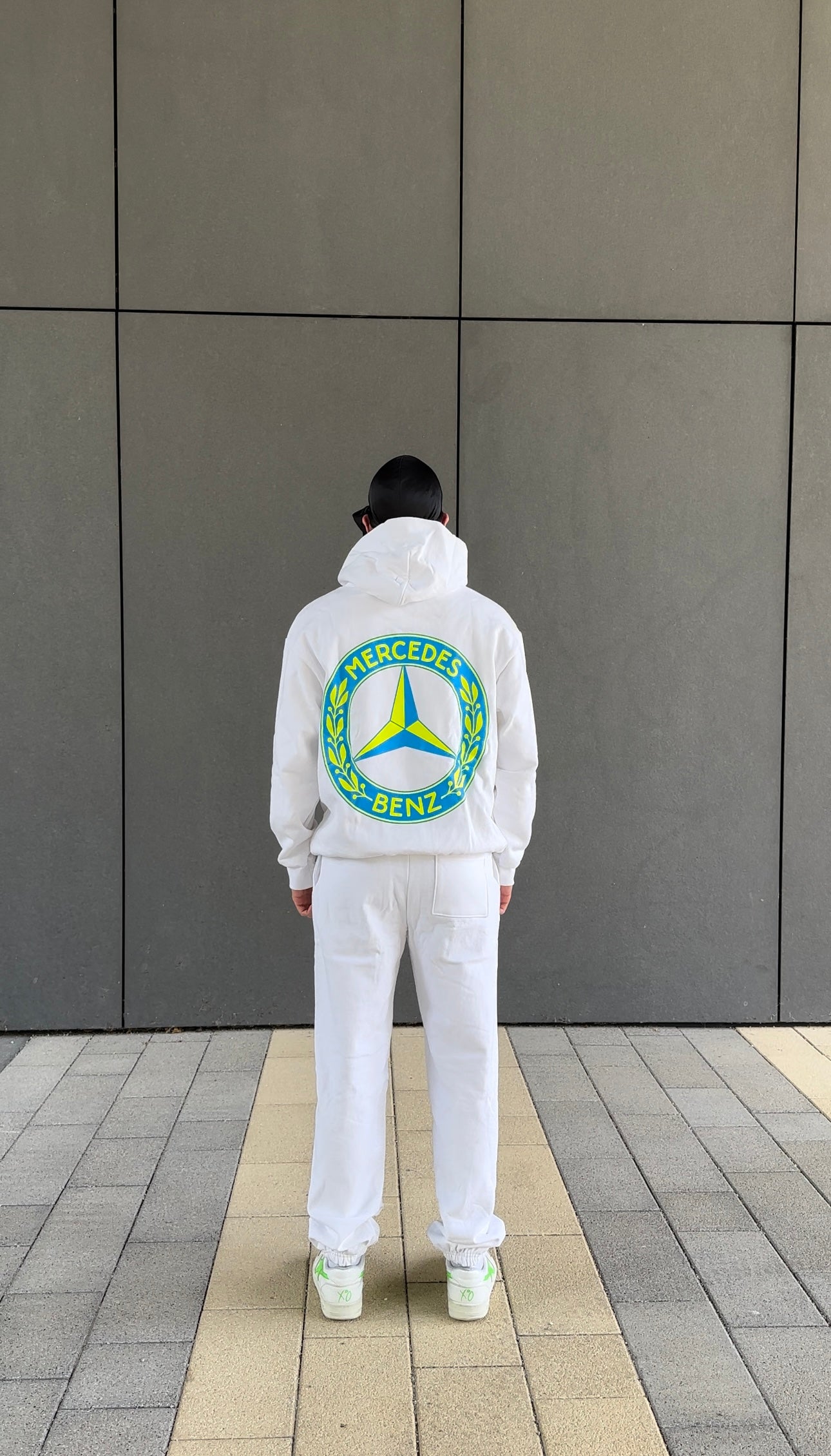 AWGE x Mercedes Benz Hoodie - popular White - Men’s Large L - A$AP