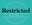 Restricted Archive logo