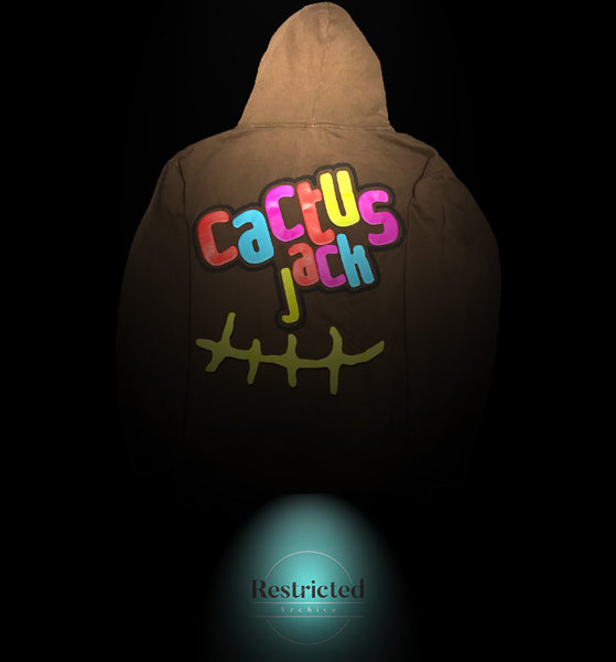 Cactus Jack X McDonald´s CJ Smile Hoodie in Brown