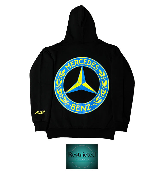 AWGE x Mercedes Benz Hoodie in Black – Restricted Archive