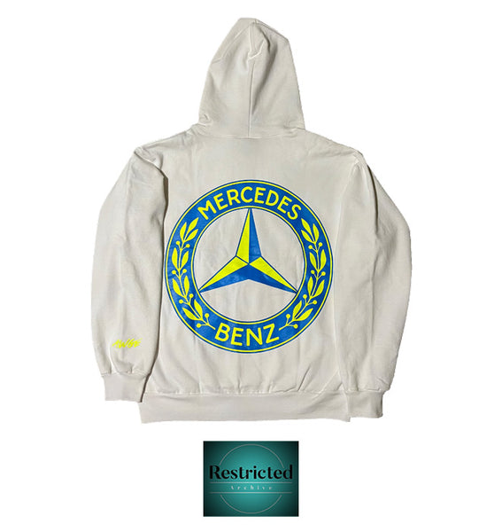 AWGE x Mercedes Benz Hoodie in White