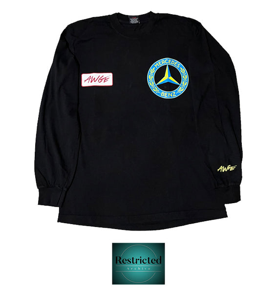 AWGE x Mercedes Benz Long Sleeve in Black