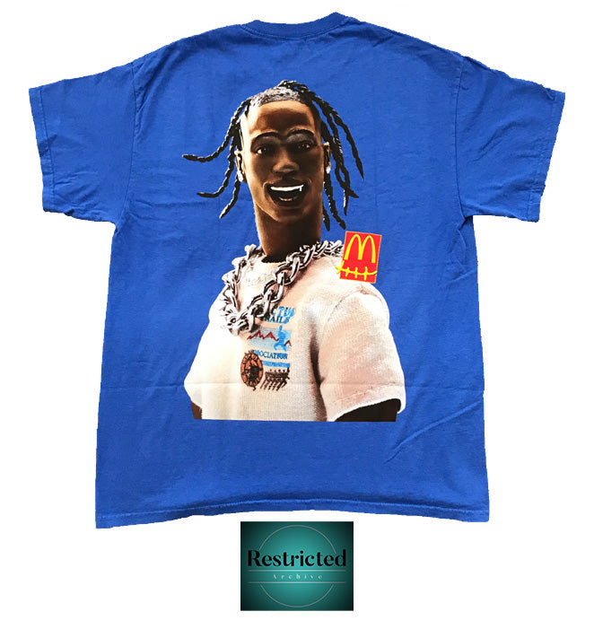 Cactus Jack X McDonald´s Action Figure Series T-Shirt III in Blue