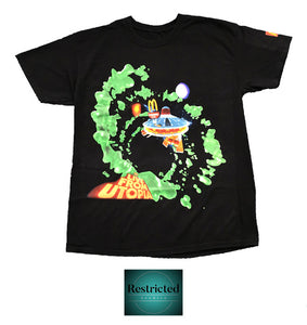 Cactus Jack X McDonald´s Fly-Thru T-Shirt in Washed Black
