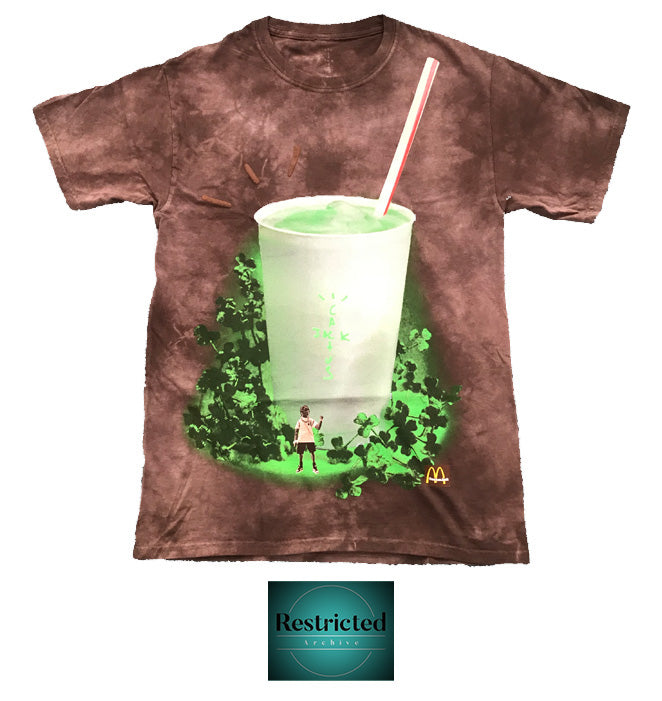 Cactus Jack X McDonald´s Grail T-Shirt in Brown