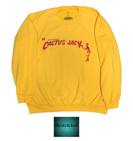 Cactus Jack X McDonald´s Cactus Jack Spelling Crewneck Sweater in Yellow