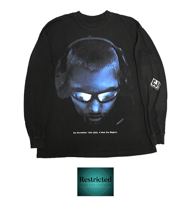 Cactus Jack X Playstation Corrupted L/S T-Shirt in Black