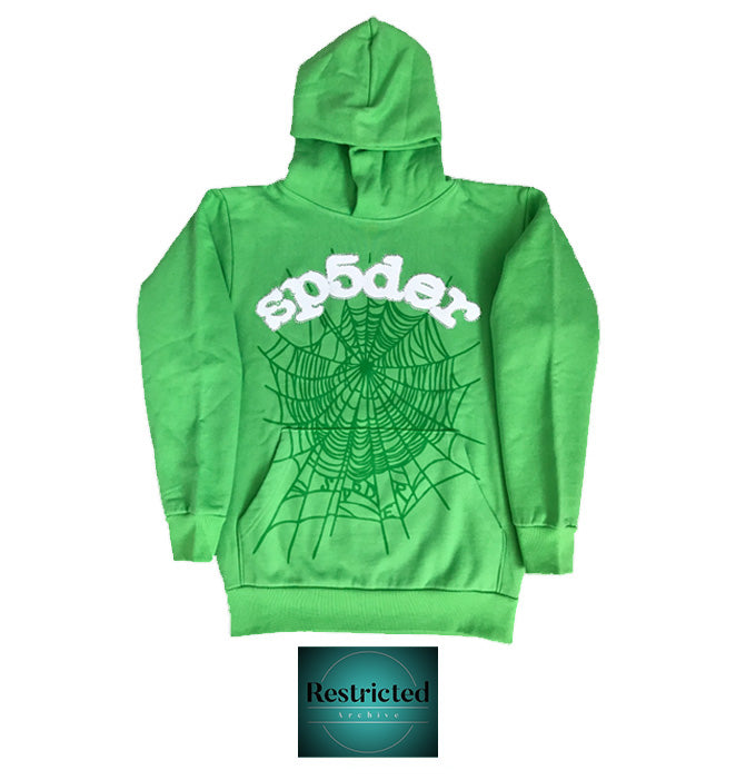 SP5DER Websuit Hoodie in Green