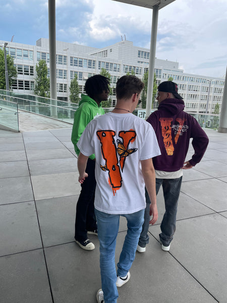 Juice WRLD X VLONE Butterfly Tee in White